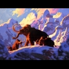 Tim Hildebrandt - Atlantis 1982 - 02 - Atlantean mammoth